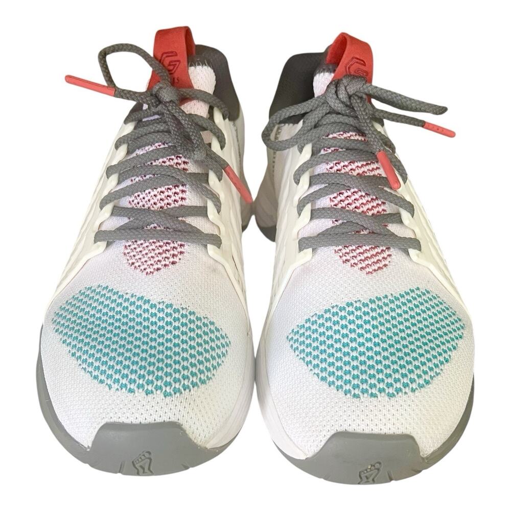 Inov-8 F-Lite G 300 Mens 7.5‎ Womens 9 White Grey Graphene Training Shoes - Picture 2 of 7